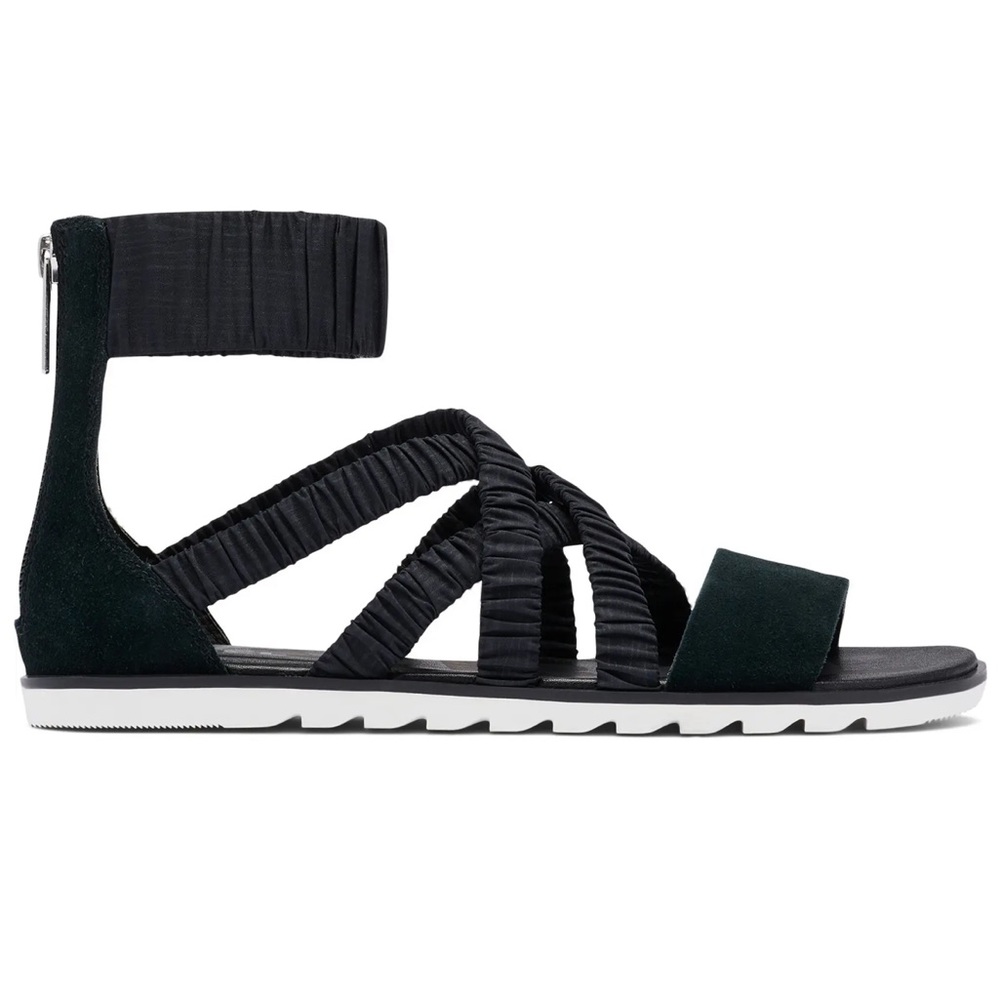 Sorel black ankle strap sandal size 8 - Picture 11 of 15